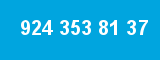 924 353 81 37 924 353 81 37
